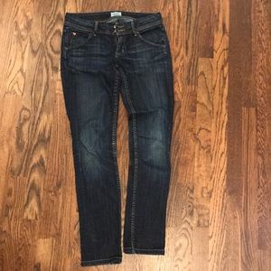 Hudson Collin skinny flap jeans